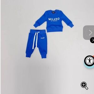 Milano Di Rouge Kids Blue Jogger Set